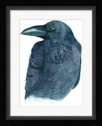Framed Raven Print