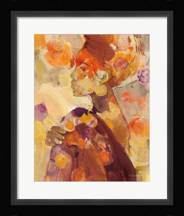 Framed Celebrate Beauty II Print