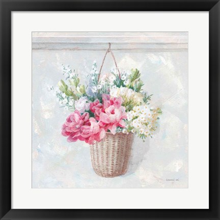 Framed Laundry Day V Print