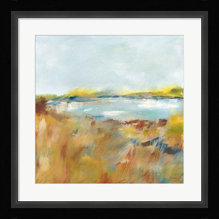 Framed Sienna Fields Print