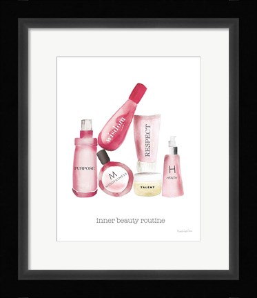 Framed Inner Beauty III Print