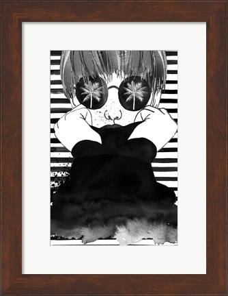 Framed Looking for Paradise Print