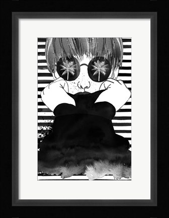 Framed Looking for Paradise Print
