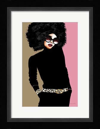 Framed Good Attitude I Print