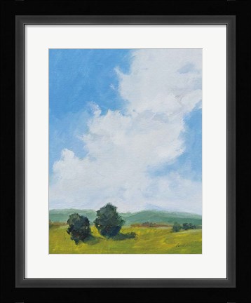 Framed July Clouds Print