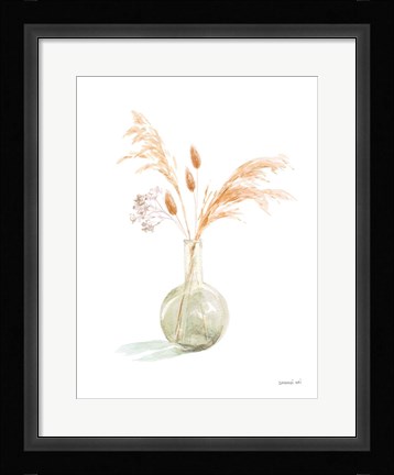 Framed Everlasting Bouquet I Neutral Print