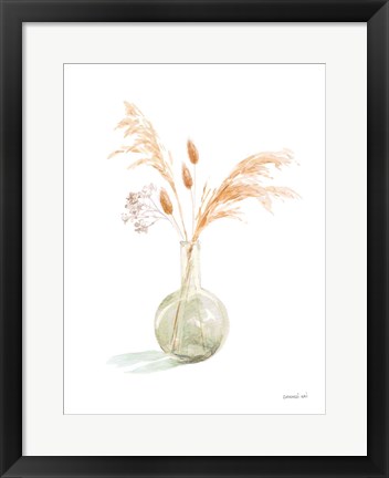 Framed Everlasting Bouquet I Neutral Print