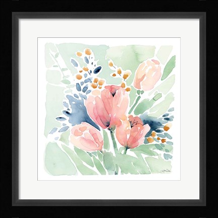 Framed Tulip Bower Print