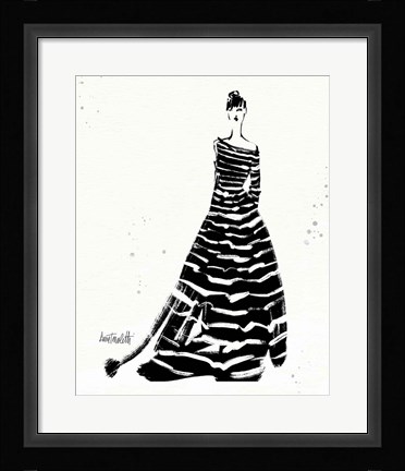 Framed Style Sketches II Print