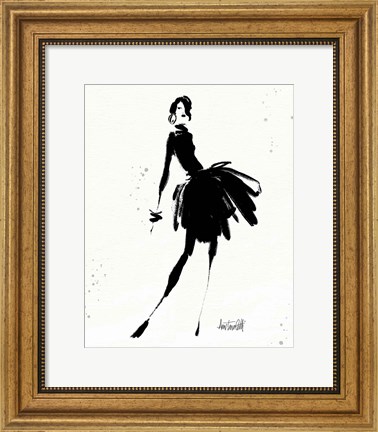 Framed Style Sketches III Print