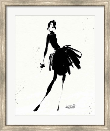 Framed Style Sketches III Print