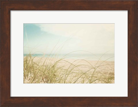Framed Beach Grass V Light Print