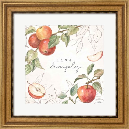 Framed In the Orchard II Print