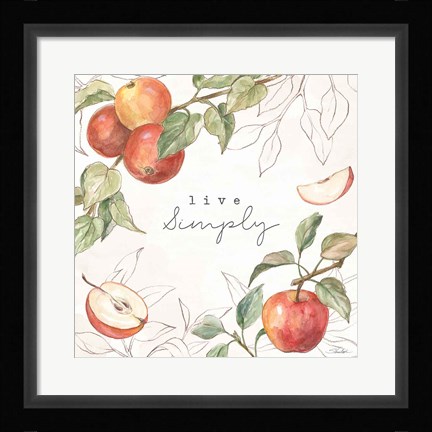 Framed In the Orchard II Print