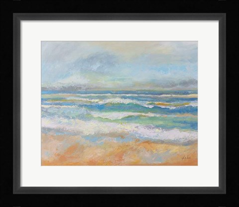 Framed Morning Surf Print