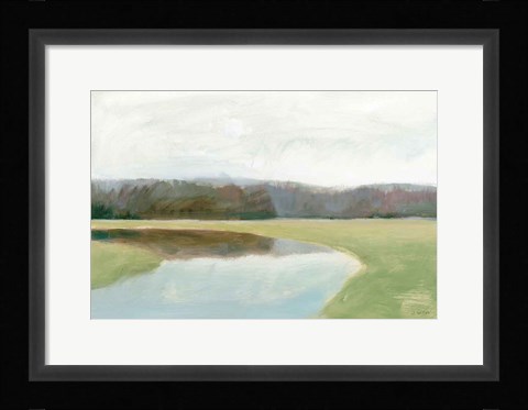 Framed Interior Lake II Print