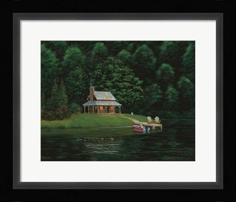 Framed Happy Place I Print