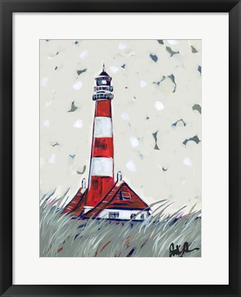 Framed Pop Lighthouse II Print