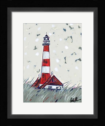 Framed Pop Lighthouse II Print