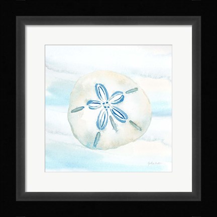 Framed Great Blue Sea XI Print