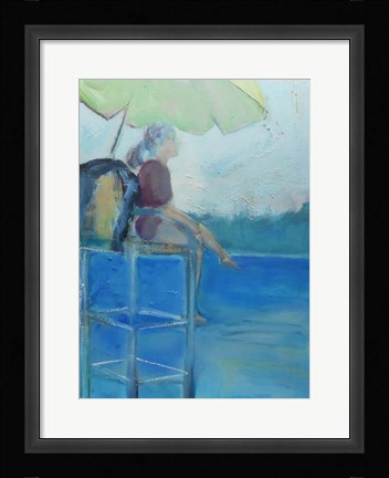 Framed At the Lake Print