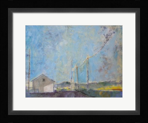 Framed Blue Skies Print