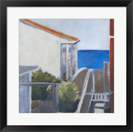 Framed Coastal Lookout Print