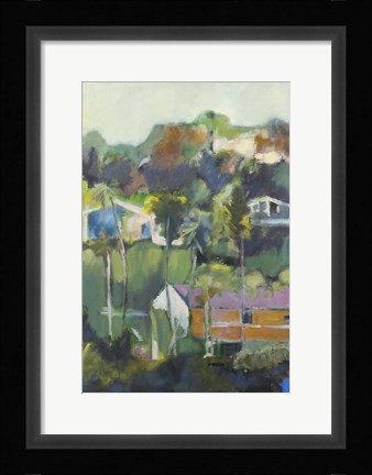 Framed Home Away Print