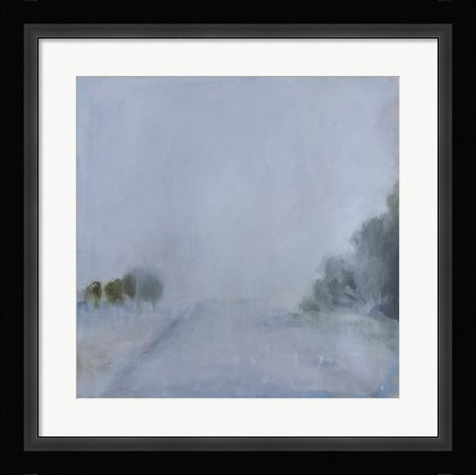 Framed Street Fog Print