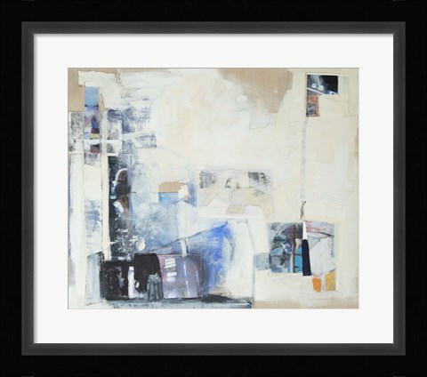 Framed Shifting Blues Print