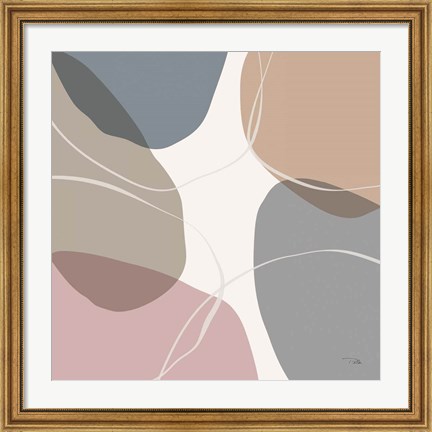 Framed Down to Earth dusty V Print