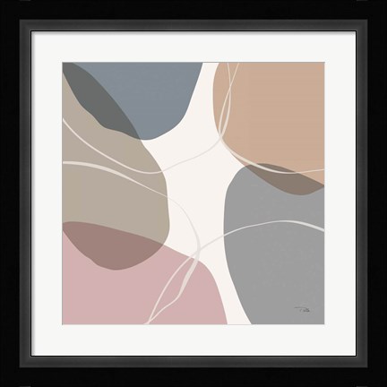 Framed Down to Earth dusty V Print