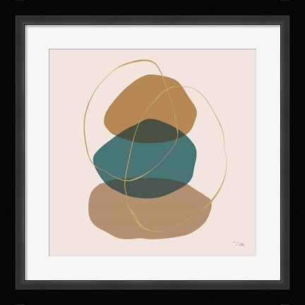 Framed Down to Earth earthy III Print