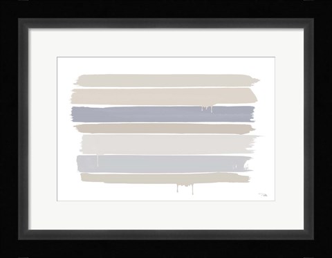 Framed Light Strokes Print