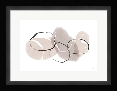 Framed Organic Feel I Print