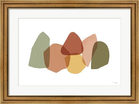 Framed Pieces by Pieces I Print