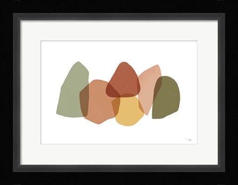 Framed Pieces by Pieces I Print