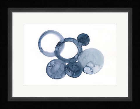 Framed Deep Blue Sea XXVII Print
