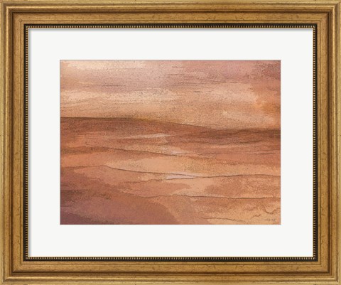 Framed Abstract Desert II Print
