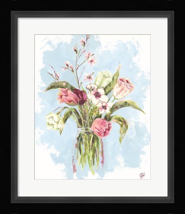 Framed Flourish Print