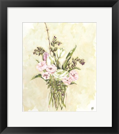 Framed Flower Farm Bouquet I Print