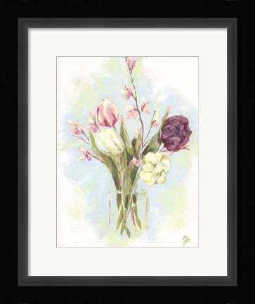 Framed Flower Farm Bouquet II Print