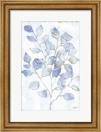 Framed Cool Eucalyptus Print