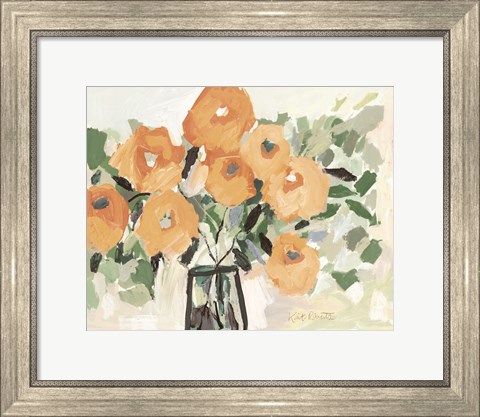 Framed Blooms for Ruthie Print