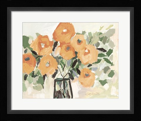 Framed Blooms for Ruthie Print