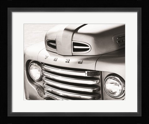 Framed Historic Truck II Print