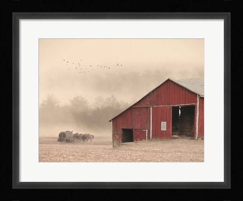 Framed Early Start Print