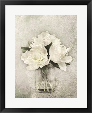 Framed White Simplicity Print