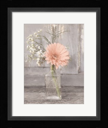 Framed Farmhouse Floral IV Print