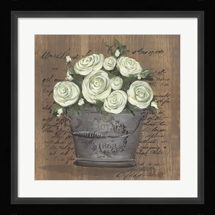 Framed Heavenly Roses Print